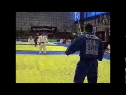 JUDO CHAMPION JANKO RAICIC (SRB) vs VLADUT SIMIONESCU (ROU), EJU / IJF A-Tournament,  Ploiesti, 2007