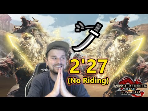 Dual Furious Rajang Event Quest Speedrun Longsword Monster Hunter Rise Sunbreak