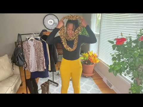 Ten ways to wear an infinity scarf