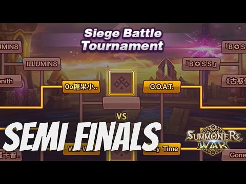 GOAT vs Lazy Time - Siege Battle Tournament Semifinals [Season 6]
