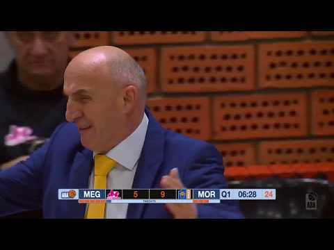 ABA Liga 2018/19, Round 16 match: Mega Bemax - Mornar (19.1.2019)
