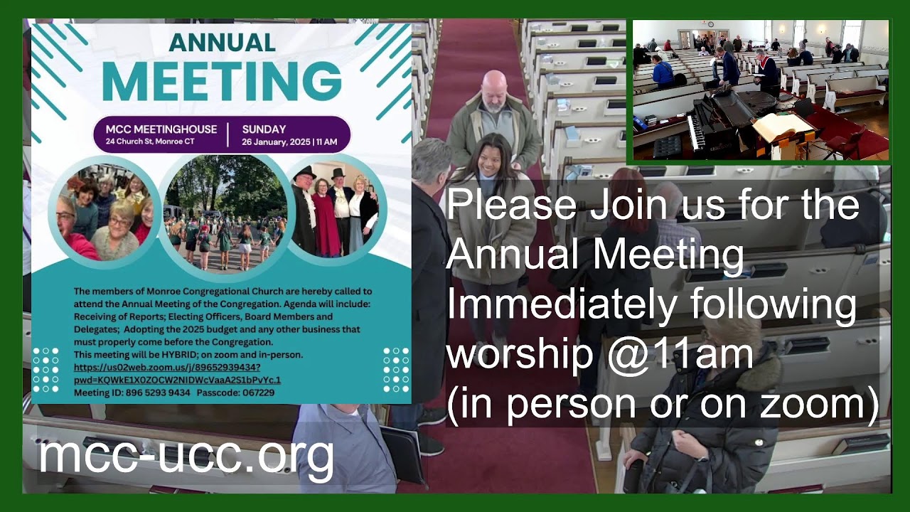 January 26, 2025 10am Sunday Worship Service