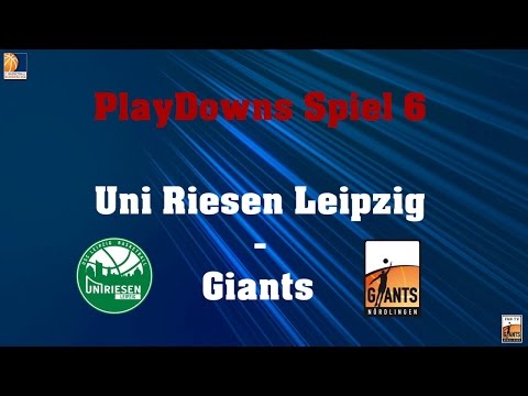 22.04.2017 PlayDowns Spiel 6. Uni Riesen Leipzig - Giants