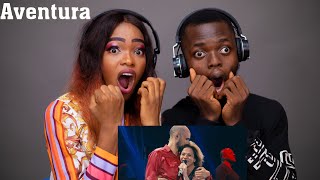 OUR FIRST TIME HEARING Abel Pintos - Aventura(En Vivo Estadio River Plate)ft Marcela Morelo REACTION