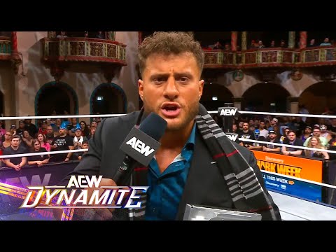 MJF Explains Why He Took His Scarf Off In June 2022 Promo Aimed At Tony Khan