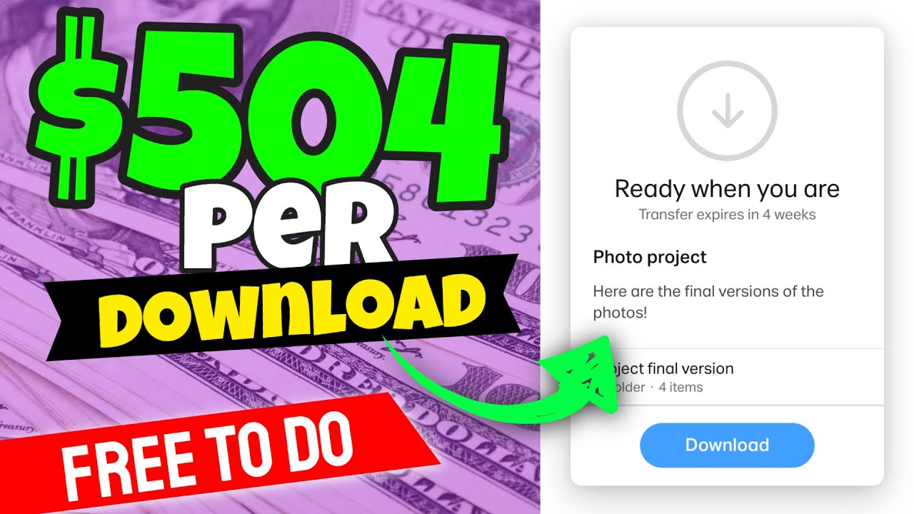 Earn $504 Per PDF You Download & Affiliate Marketing For Beginners (Step by Step Tutorial 2023)