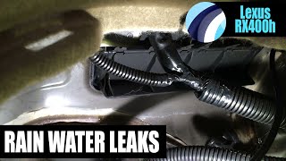 Lexus RX400H 2009 | Water Leak Detection Part 1 | #LexusWaterLeaks