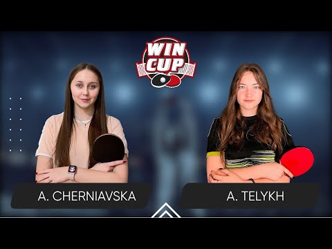 14:45 Alina Cherniavska - Anastasiia Telykh West 4 WIN CUP 31.10.2023 | TABLE TENNIS WINCUP