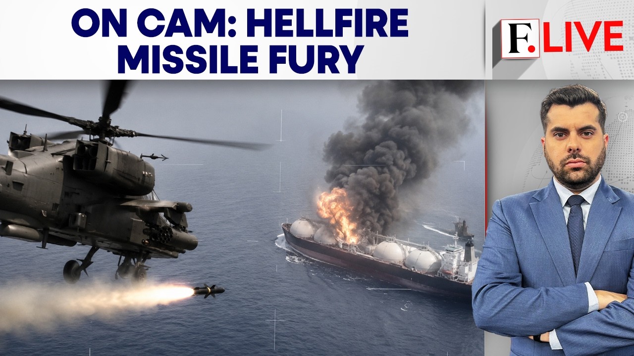 What Is a Hellfire Missile? How the US Stopped a Tanker Without Sinking It | Firstpost Live | N18G