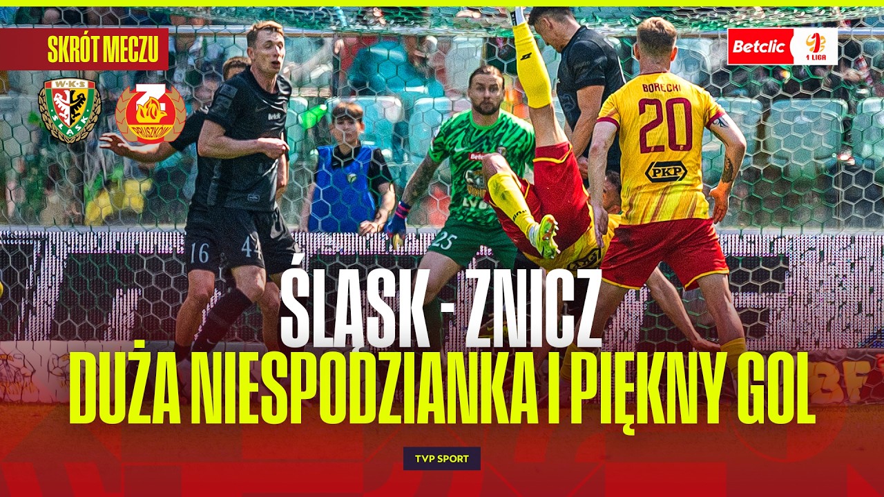 Śląsk Wrocław vs Znicz Pruszków Highlights