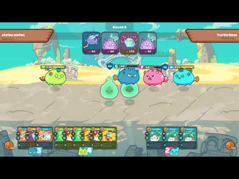 18 Axie Infinity Bone Sail + Bumpy + Axie Kiss(Ivory Chop + Overgrow Keratin + Death Mark)META BUILD