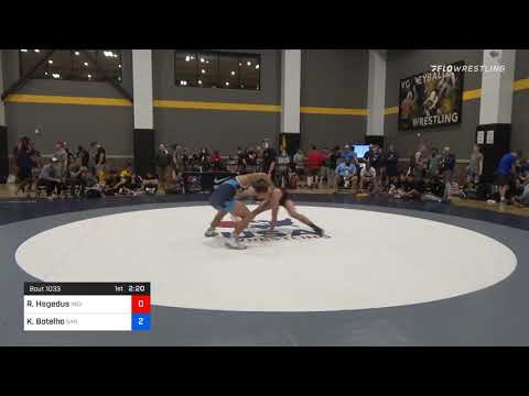 70 Kg Consolation - Ricky Hegedus, Indiana Vs Kyle Botelho, San Francisco Wrestling Club