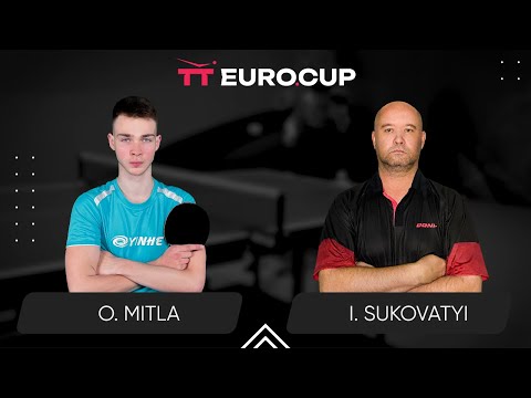 18:00 Oleksii Mitla - Ihor Sukovatyi 27.12.2023 TT Euro.Cup Ukraine Master. TABLE 4