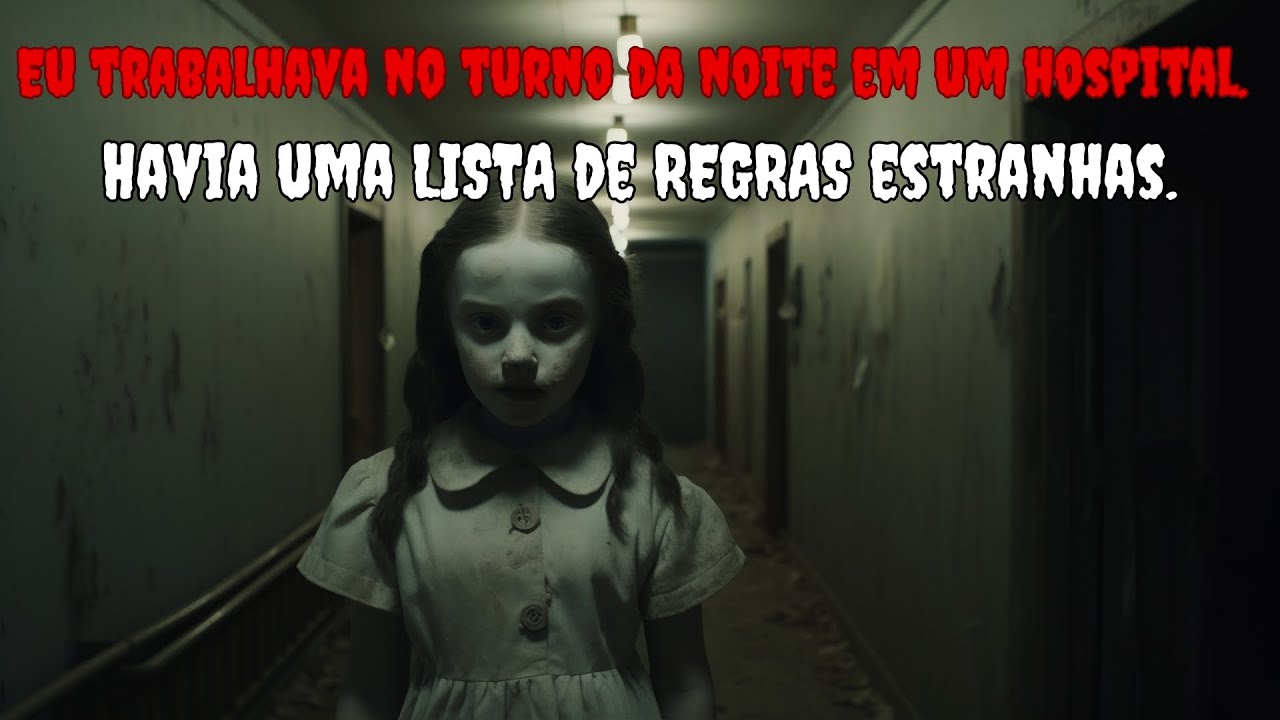 Eu trabalhava no turno da noite em um hospital - Havia uma LISTA de REGRAS estranhas - Relato Real