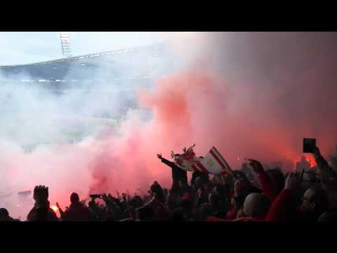 Standard Liège - Club Brugge 2-1 pyro @ finale Coupe de Belgique/Beker van Belgïe