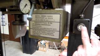 MATRA MATRA 4530.50.100 Hydraulic Workshop Press