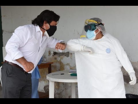 En barrio 17 de Octubre el Gobernador supervisó las acciones del operativo DETECTAR