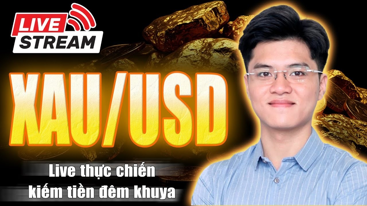 🔴 LIVE PHIÊN MỸ - Live Thực Chiến Giao Dịch Vàng GOLD, FOREX Ngày 10/04/2026