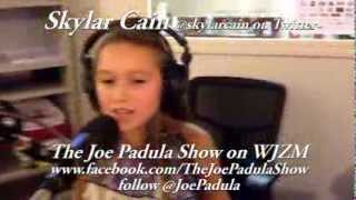 Skylar Cain sings Blue Moon of Kentucky on The Joe Padula Show, 2013-10-02