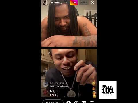 NBA Herm Tha Blacksheep & NBA Big B say they smoking dead opps on IG live