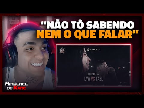 KANT REAGE A (OUTRO BEIJO 😱🔞) FAEL X LYA - BATALHA DO COLISEU - EDIÇÃO 155 | Ambiente de Kant