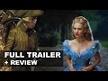 CINDERELLA 2015 Official Trailer + Trailer Review.
