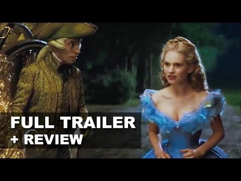 シンデレラ2015公式予告編＋予告編レビュー : ビヨンド・ザ・トレイラー (Cinderella 2015 Official Trailer + Trailer Review : Beyond The Trailer)