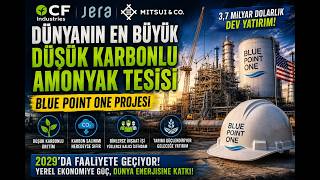 DÜNYANIN EN BÜYÜK EN DÜŞÜK KARBONLU AMONYAK ÜRETİM TESİSİ (BLUE POINT 