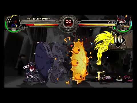 Shadow Lady/Chun-Li (Fukua) vs. Squigly (Double) Annie (Cerebella) Parasoul (Umbrella) | Skullgirls