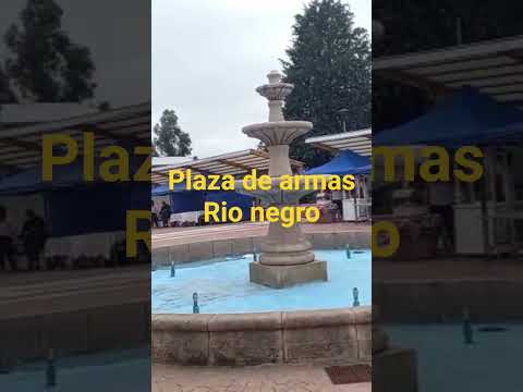 Plaza de Armas Rio Negro Región de los Lagos