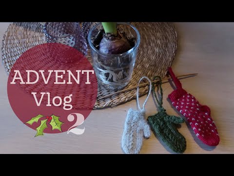 Ina Knits Advent vlog 2020 : Part 2 - Making krumkaker and celebrating Christmas in our cabin