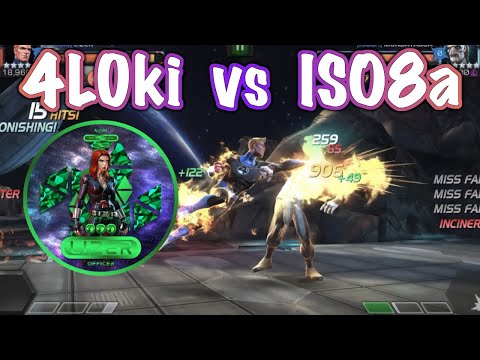 Alliance War S25 War 1 // 4L0ki v ISO8a ft. Omega Red & Human Torch! Path 5 & 6 + Season 24 Cards!!