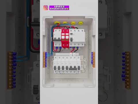 COMO MONTAR QUADRO BIFÁSICO COM DR, E DPS#shorts