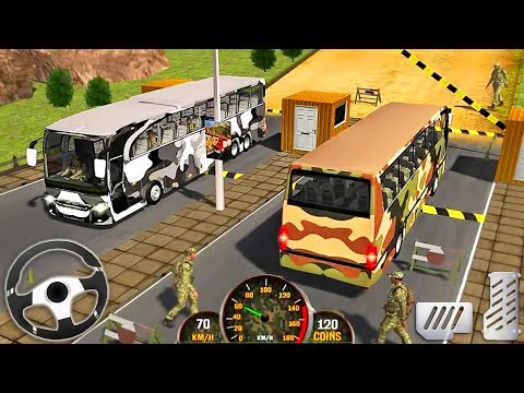 US Army Bus Driving - Military Transporter Squad - Android GamePlay #2