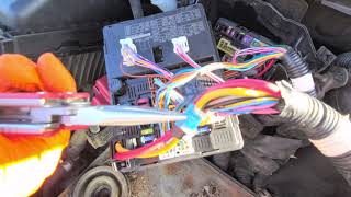 2012 Nissan Versa  Fuel Pump Fuse & Access