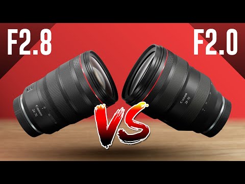 Canon RF 24-70mm F/2.8L I.S VS Canon RF 28-70mm F/2.0L Lens Shootout | What's The Best Zoom Lens?