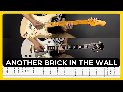 Another Brick In The Wall, Pt.2 - Pink Floyd | Tabs | Guitar Lesson | Cover | Solo | All Guitar Part