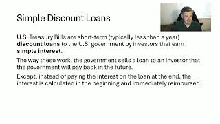 Finance Math - Part 3: Discount Loans