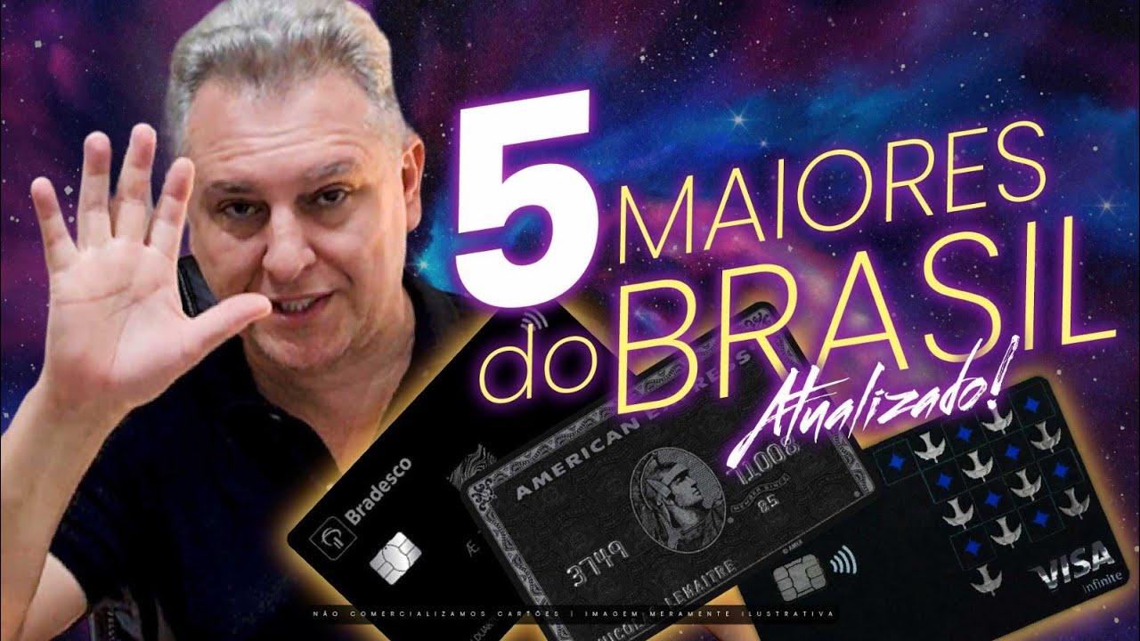 💳OS 5 MAIORES CARTÕES DE CRÉDITO DO BRASIL! VERSÃO ATUALIZADA EM SETEMBRO DE 2024, QUEM VENCE?