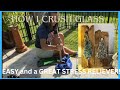 How I Crush Glass For Resin Christmas Trees That I SELL OUT At Art Craft Shows