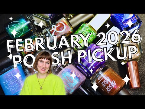 February 2026 Polish Pickup PPU | Cute But Deadly | Nail polish swatches