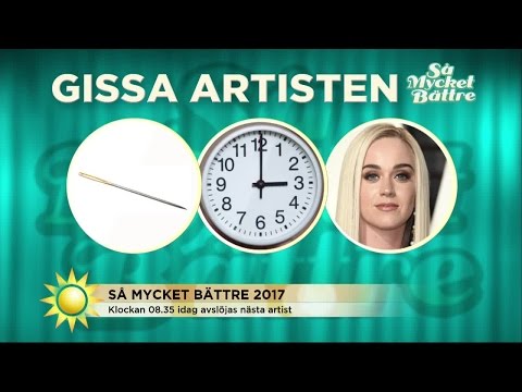 Gissa artisten här är ledtråd 3 - Nyhetsmorgon (TV4)