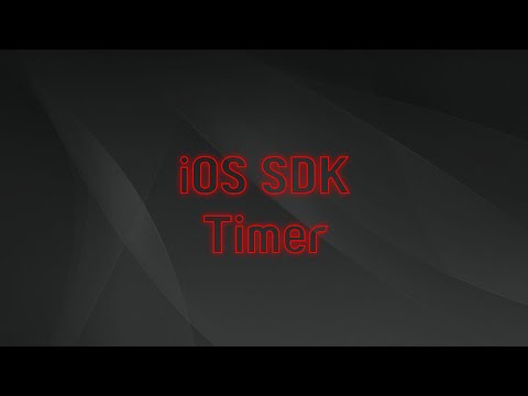 iOS SDK - Timer