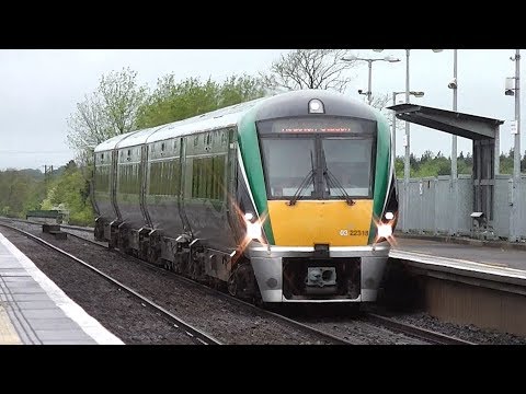 Irish Rail 22000 Class Intercity Train 22318 - Monasterevin, Kildare