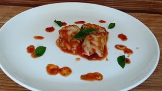 Canelone de abobrinha