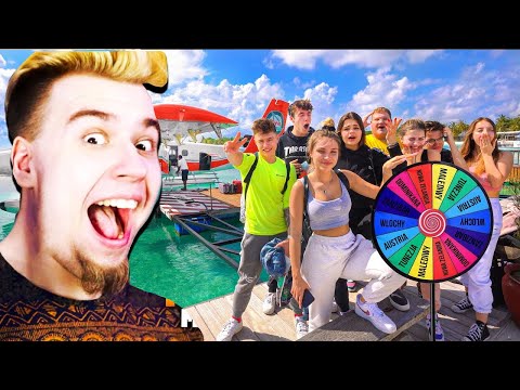 MANDZIO ogląda FILM TEAM X KOŁO FORTUNY DECYDUJE DO JAKIEGO KRAJU LECIMY!