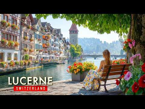 The Most Beautiful Swiss City? Absolutely 🇨🇭 | Lucerne Walking Tour 4K