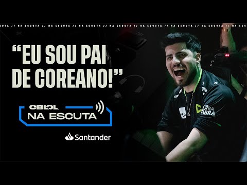 Eu sou pai de coreano! | Na Escuta: CBLOL 2ª Etapa 2023 - Grande Final