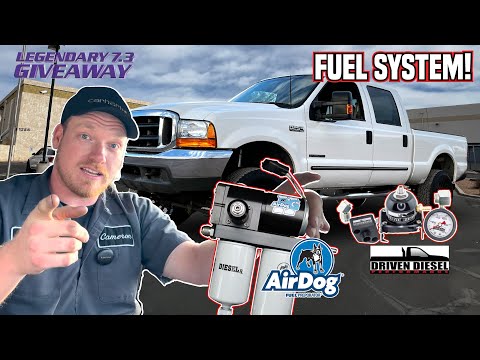 How To Install An AirDog 5G To Break 500HP!?! - Legendary 7.3 Giveaway EP. 5