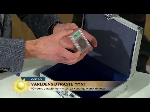 Världens dyraste mynt - Nyhetsmorgon (TV4)